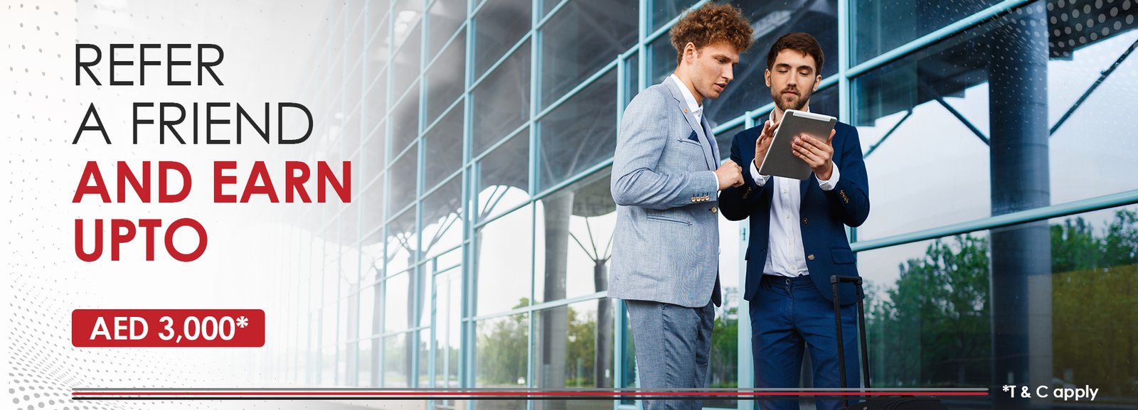 JBC Referral Programme - Earn Upto AED 3000